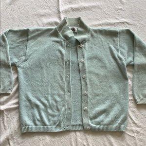 Small light green sweater